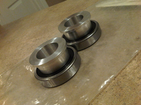 Yamaha R6 Rear Wheel Captive Spacers