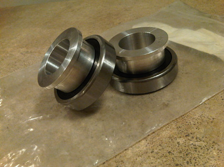 Yamaha R6 Rear Wheel Captive Spacers