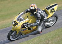 Learning on the Hawk made a smooth transition to the SV650.