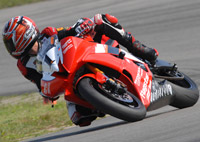 At speed on the 2005 R6.