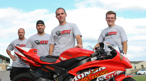 Honda East Racing with New Sponsor STG