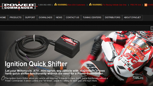 WKR on Dynojet Homepage