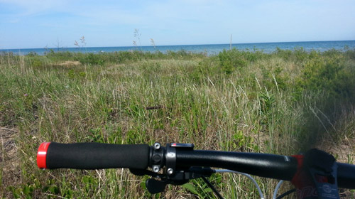 Looking Out to Lake Huron