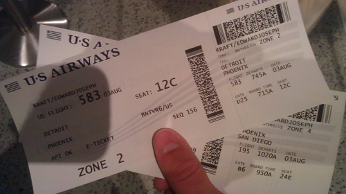 The Pricey Plane Ticket