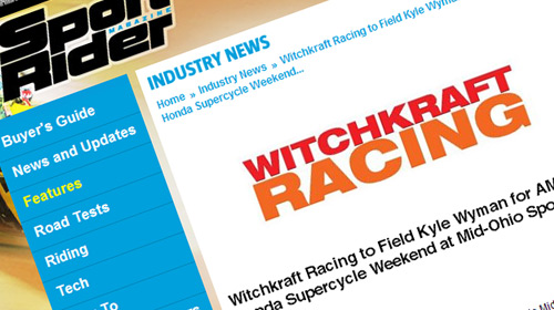 Witchkraft Racing to Enter Daytona Sportbike